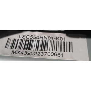 DICK SMITH GE6880 LED SCREEN PANEL LSC550HN01-K01